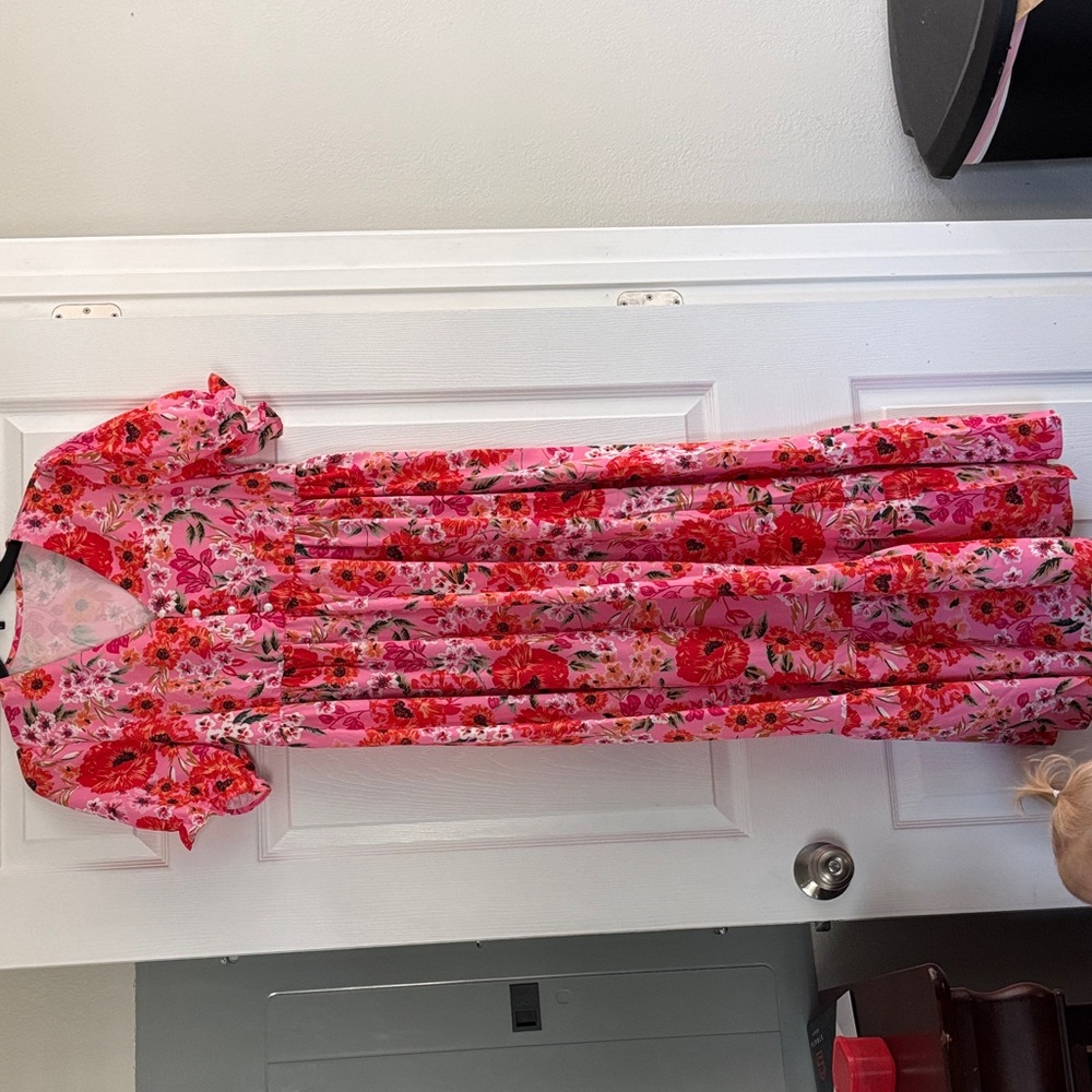 Floral Pink Dress